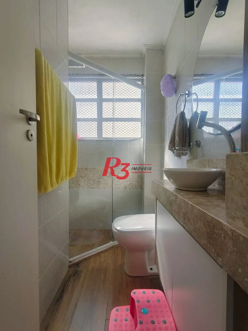 Apartamento com 2 dormitórios à venda, 86 m² por R$ 900.000,00 - Gonzaga - Santos/SP