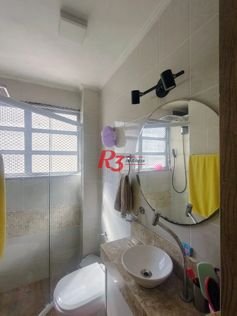 Apartamento com 2 dormitórios à venda, 86 m² por R$ 900.000,00 - Gonzaga - Santos/SP