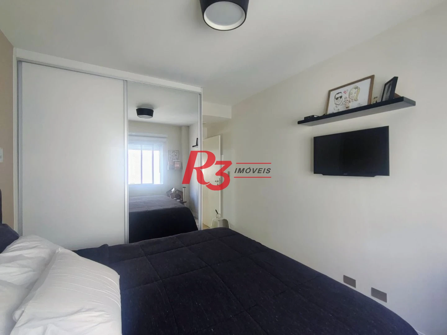 Apartamento com 2 dormitórios à venda, 86 m² por R$ 900.000,00 - Gonzaga - Santos/SP