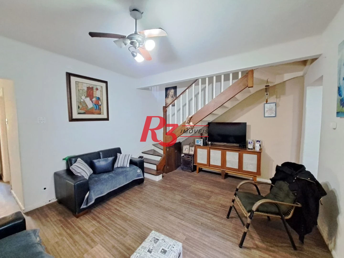 Sobrado com 2 dormitórios à venda, 186 m² por R$ 800.000,00 - Campo Grande - Santos/SP