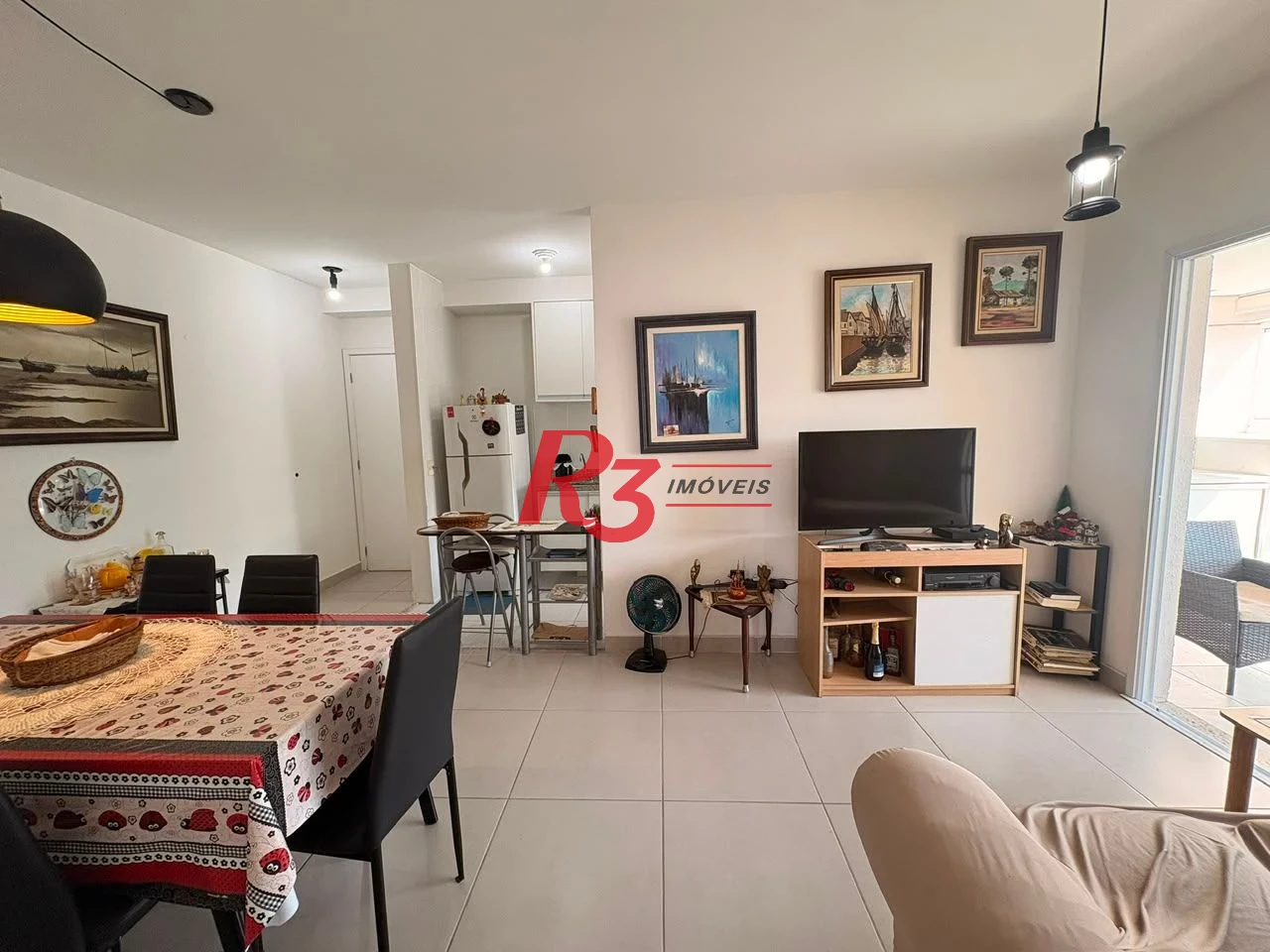 Apartamento com 2 dormitórios à venda, 48 m² por R$ 680.000,00 - José Menino - Santos/SP