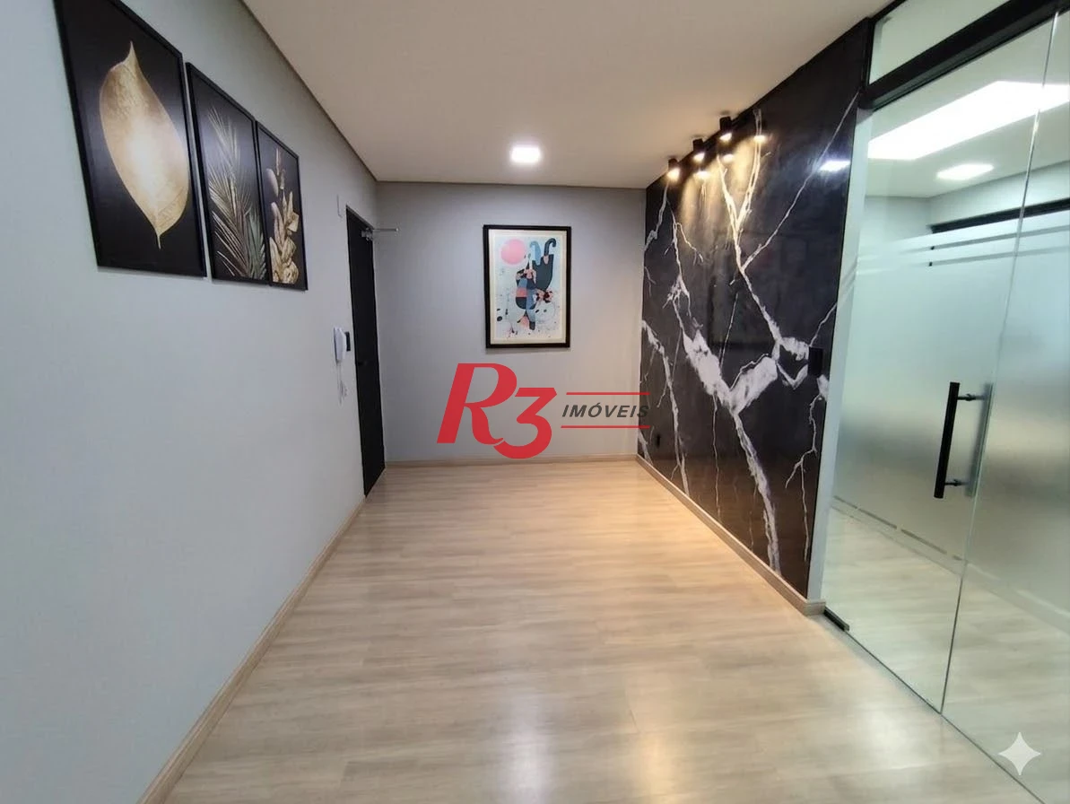 Sala à venda, 160 m² por R$ 380.000,00 - Vila Matias - Santos/SP