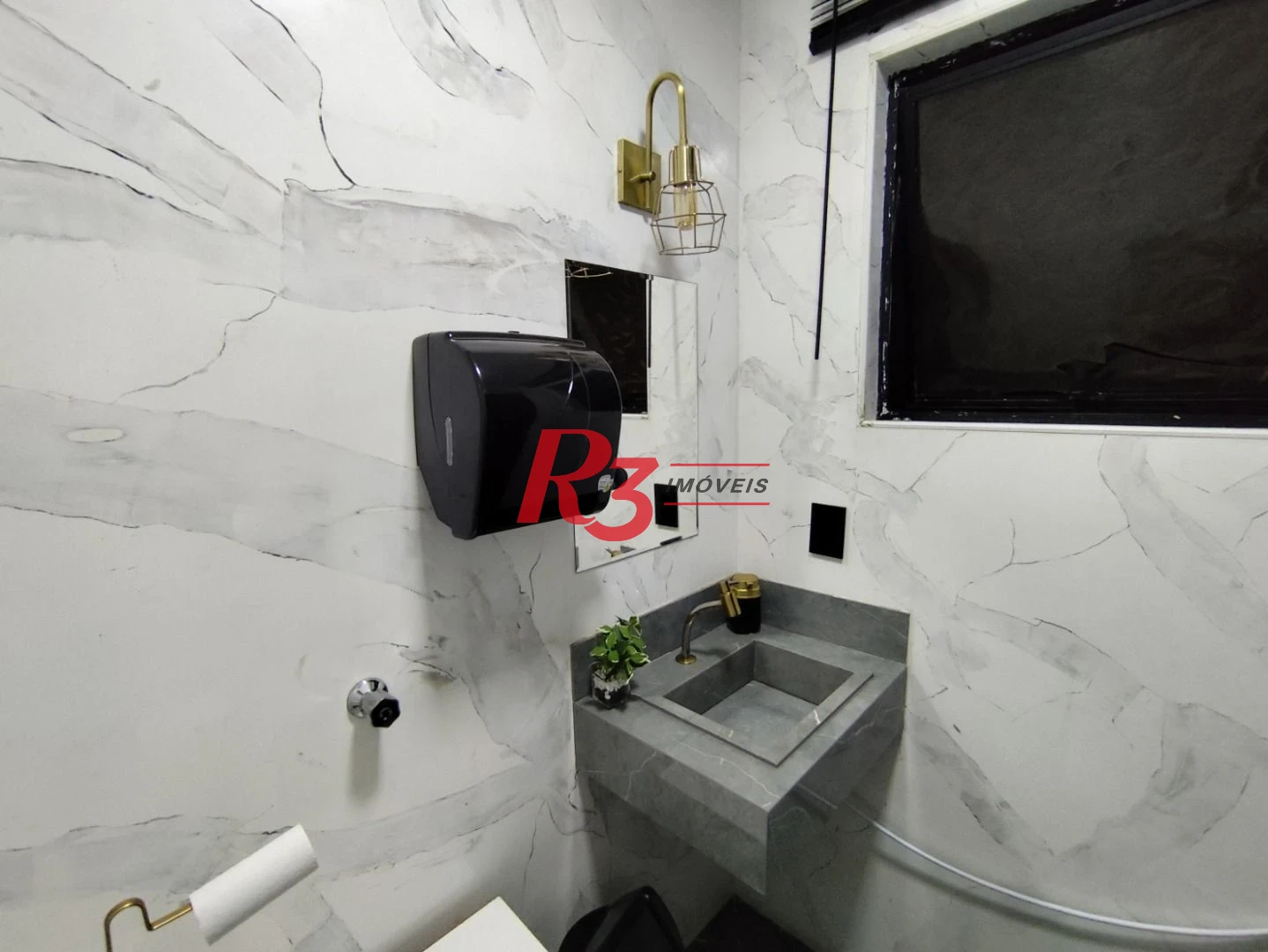 Sala à venda, 160 m² por R$ 380.000,00 - Vila Matias - Santos/SP