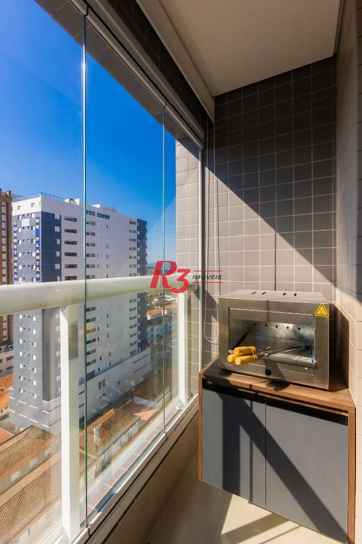 Apartamento com 2 dormitórios à venda, 56 m² por R$ 750.000,00 - Macuco - Santos/SP