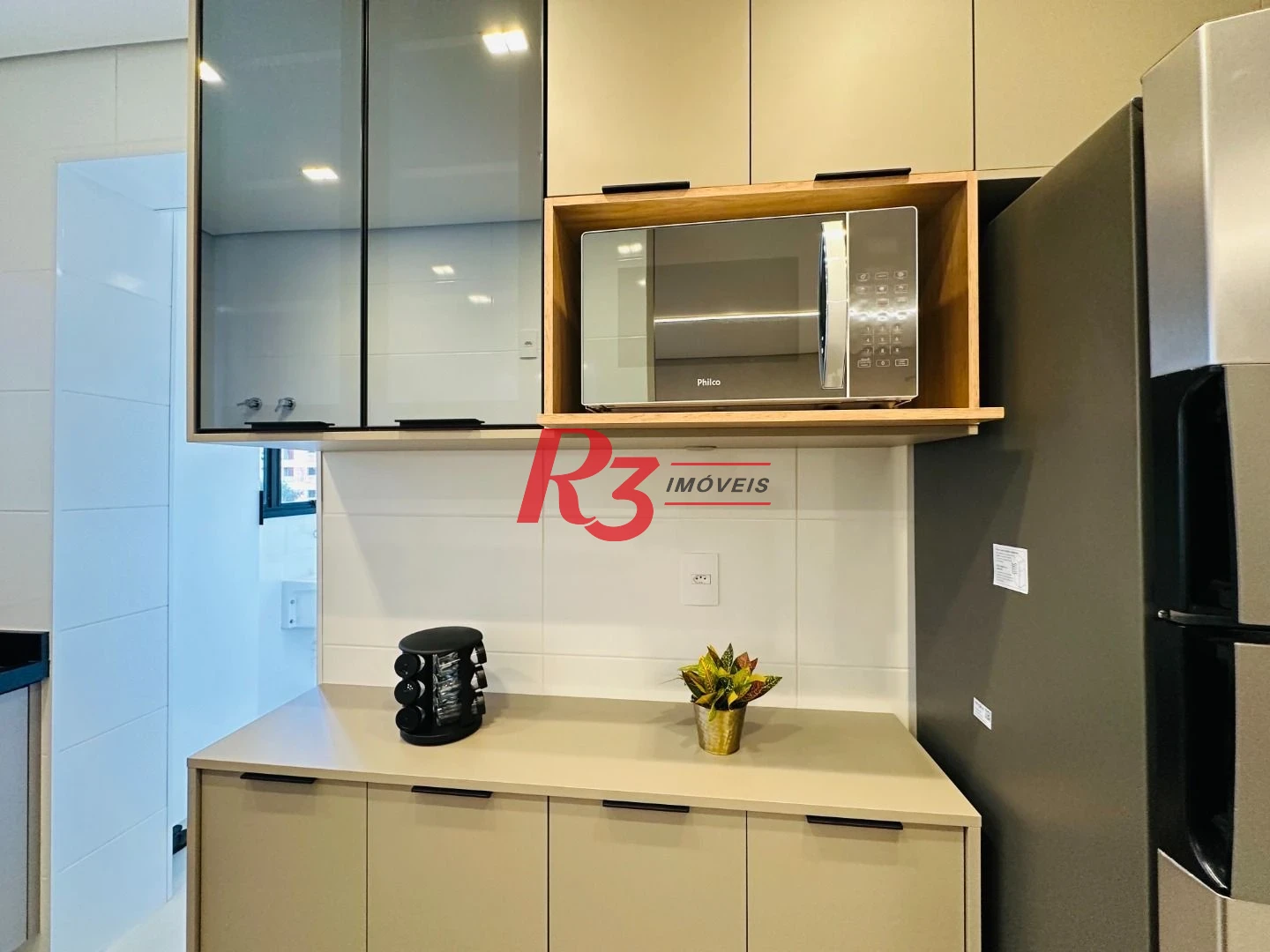 Apartamento com 1 dormitório à venda, 52 m² por R$ 890.000,00 - Aparecida - Santos/SP