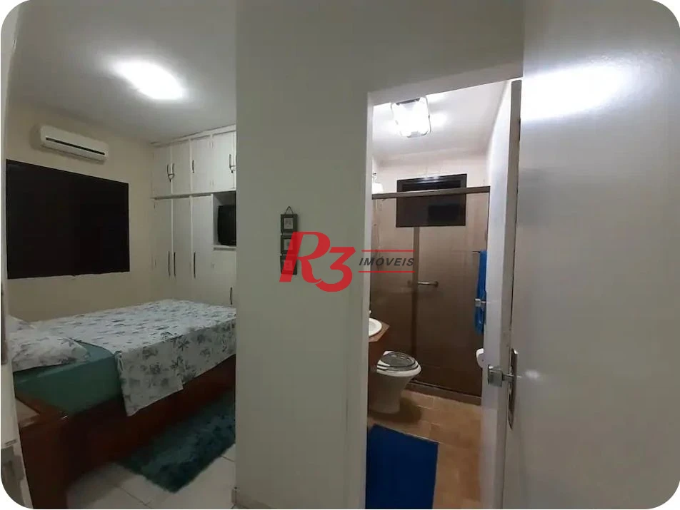 Apartamento com 3 dormitórios para alugar, 130 m² por R$ 7.800,02/mês - Ponta da Praia - Santos/SP