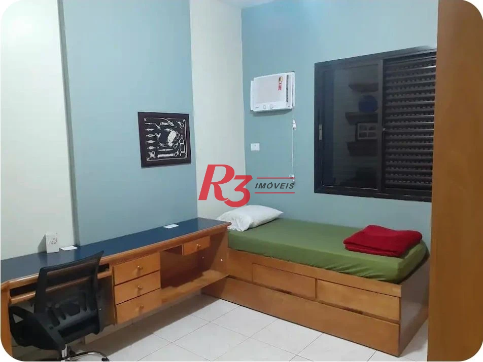 Apartamento com 3 dormitórios para alugar, 130 m² por R$ 7.800,02/mês - Ponta da Praia - Santos/SP