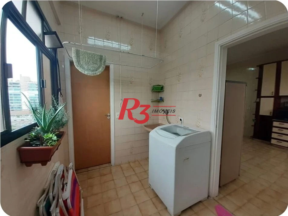 Apartamento com 3 dormitórios para alugar, 130 m² por R$ 7.800,02/mês - Ponta da Praia - Santos/SP