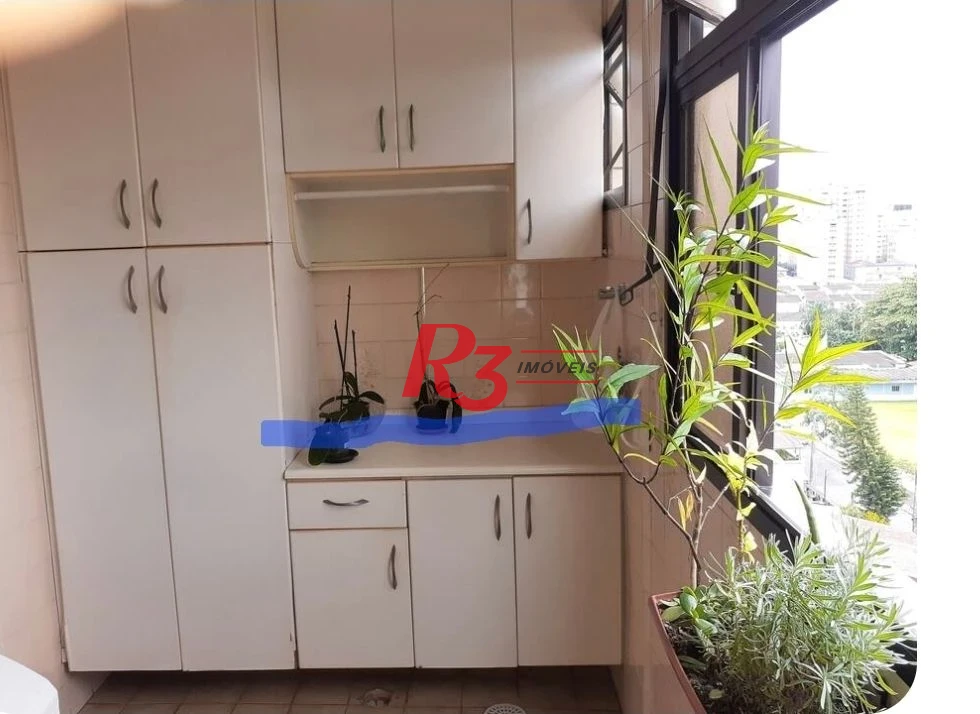 Apartamento com 3 dormitórios para alugar, 130 m² por R$ 7.800,02/mês - Ponta da Praia - Santos/SP