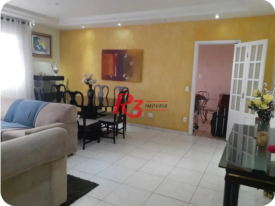Apartamento com 3 dormitórios para alugar, 130 m² por R$ 7.800,02/mês - Ponta da Praia - Santos/SP