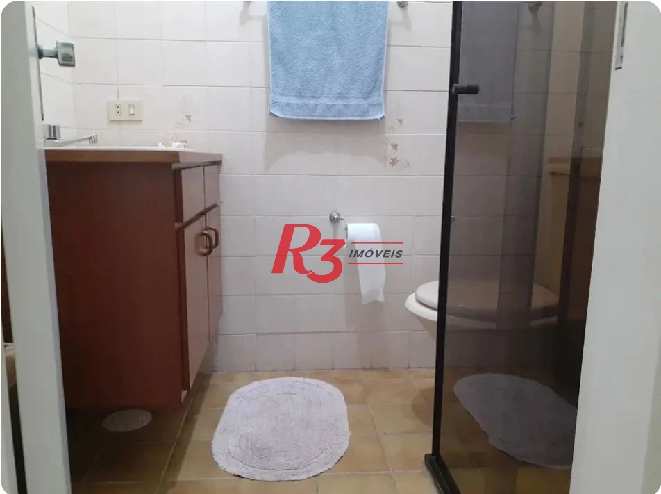 Apartamento com 3 dormitórios para alugar, 130 m² por R$ 7.800,02/mês - Ponta da Praia - Santos/SP