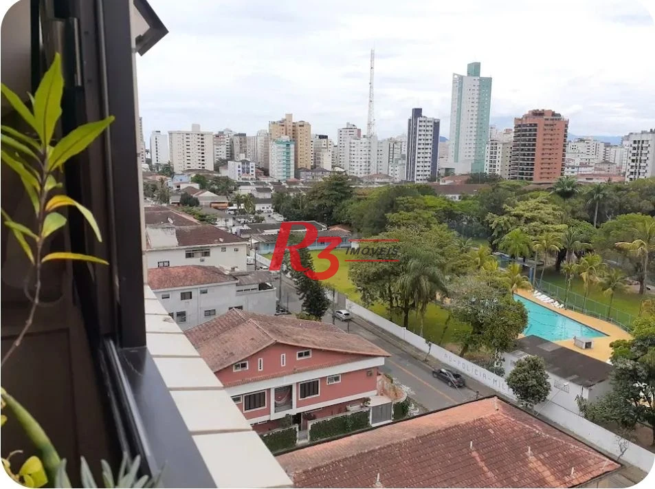 Apartamento com 3 dormitórios para alugar, 130 m² por R$ 7.800,02/mês - Ponta da Praia - Santos/SP