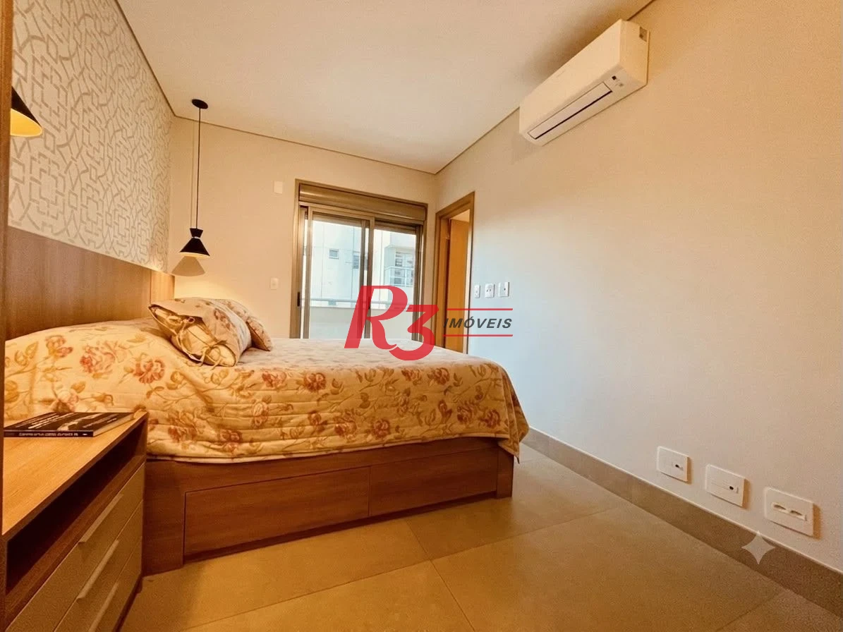 Apartamento com 2 dormitórios à venda, 88 m² por R$ 1.299.000,00 - Aparecida - Santos/SP
