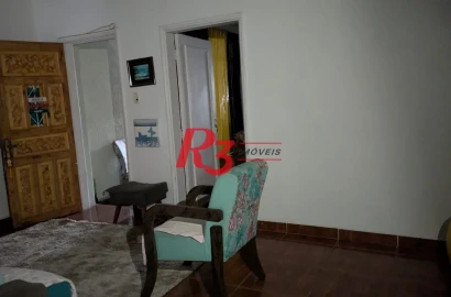 Casa com 2 dormitórios à venda, 75 m² por R$ 450.000,00 - Vila Matias - Santos/SP