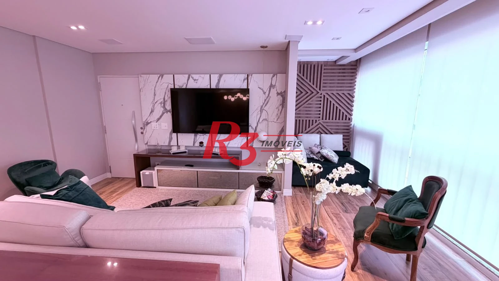Apartamento com 4 dormitórios à venda, 133 m² por R$ 2.200.000,00 - Boqueirão - Santos/SP