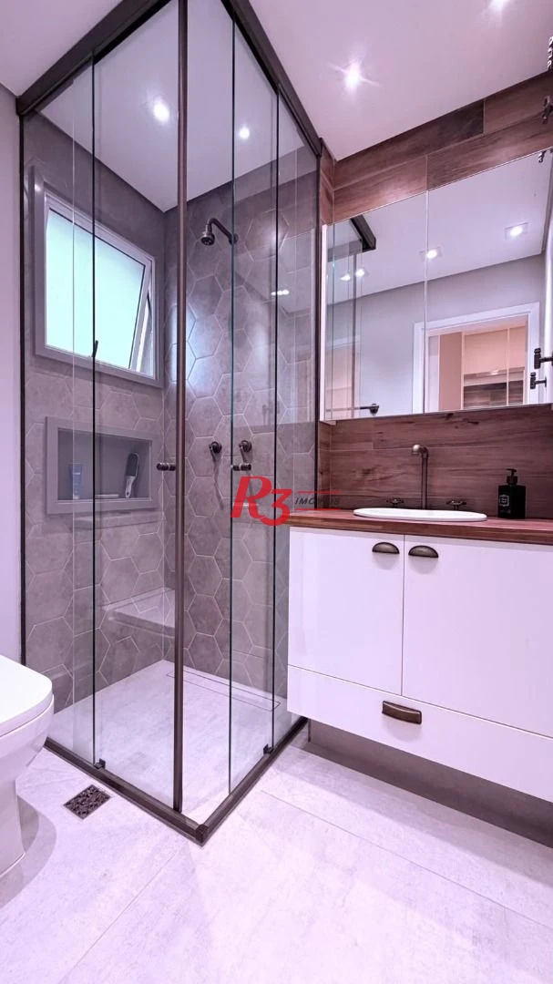 Apartamento com 4 dormitórios à venda, 133 m² por R$ 2.200.000,00 - Boqueirão - Santos/SP