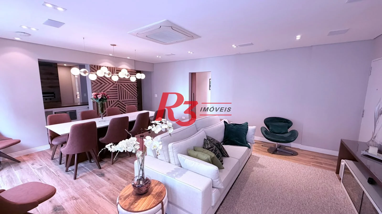 Apartamento com 4 dormitórios à venda, 133 m² por R$ 2.200.000,00 - Boqueirão - Santos/SP