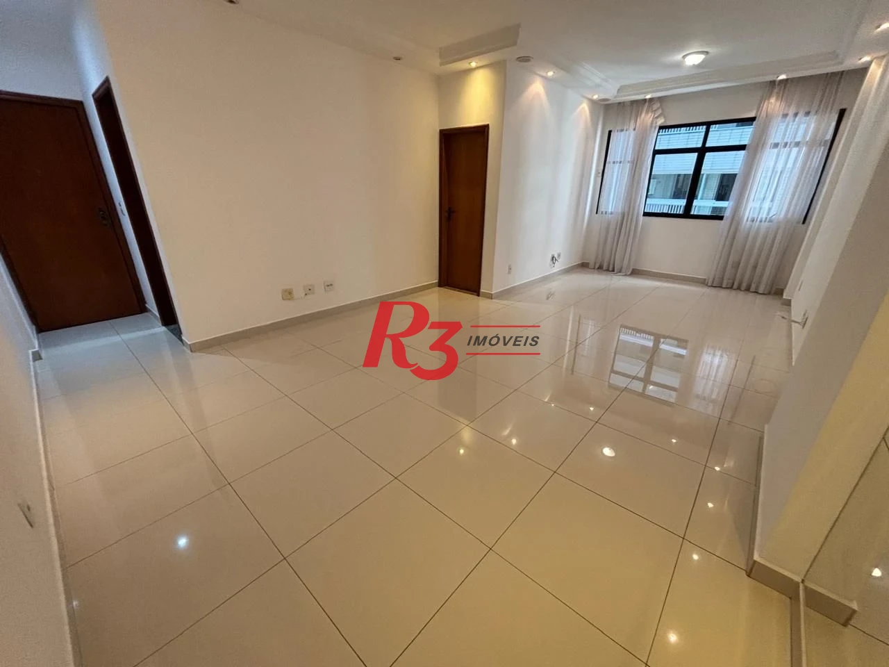 Apartamento com 2 dormitórios para alugar, 107 m² por R$ 6.000,00/mês - Aparecida - Santos/SP