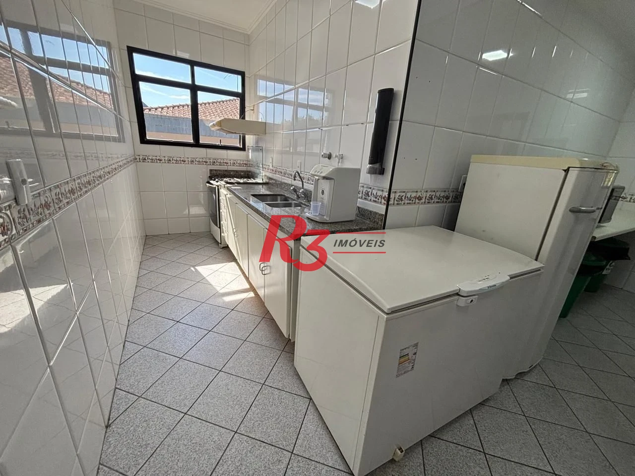 Apartamento com 2 dormitórios para alugar, 107 m² por R$ 6.000,00/mês - Aparecida - Santos/SP