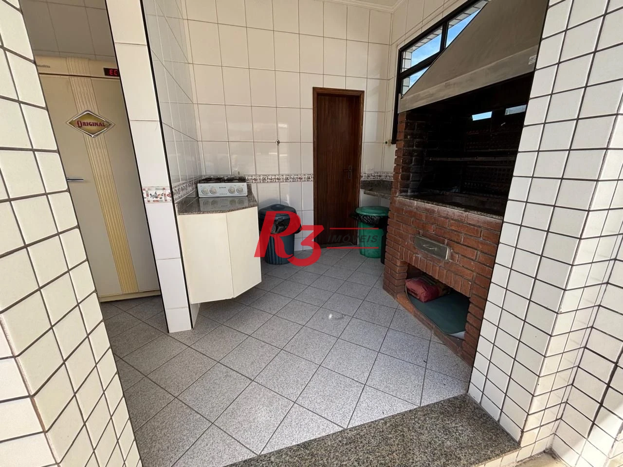 Apartamento com 2 dormitórios para alugar, 107 m² por R$ 6.000,00/mês - Aparecida - Santos/SP