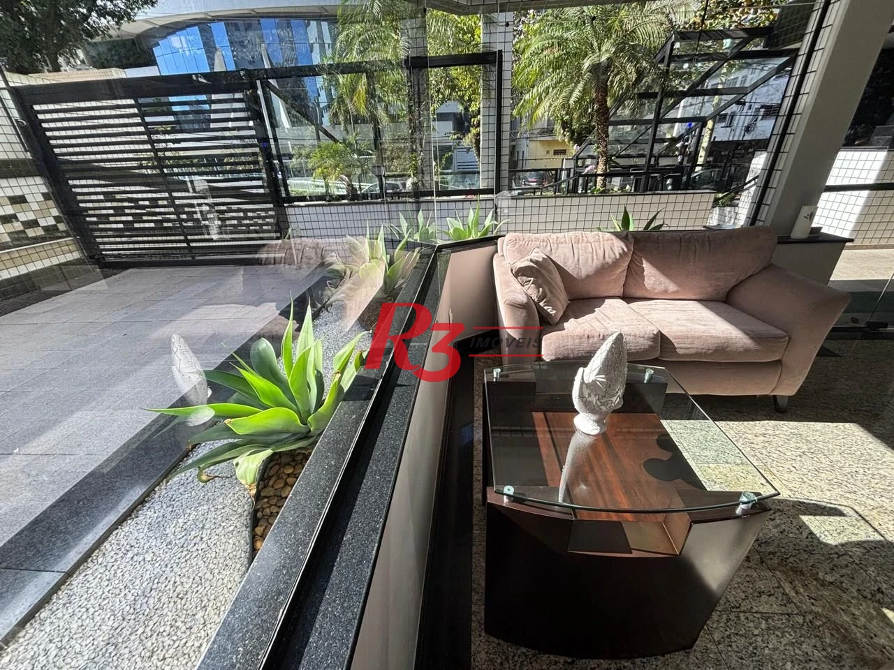 Apartamento com 2 dormitórios para alugar, 107 m² por R$ 6.000,00/mês - Aparecida - Santos/SP