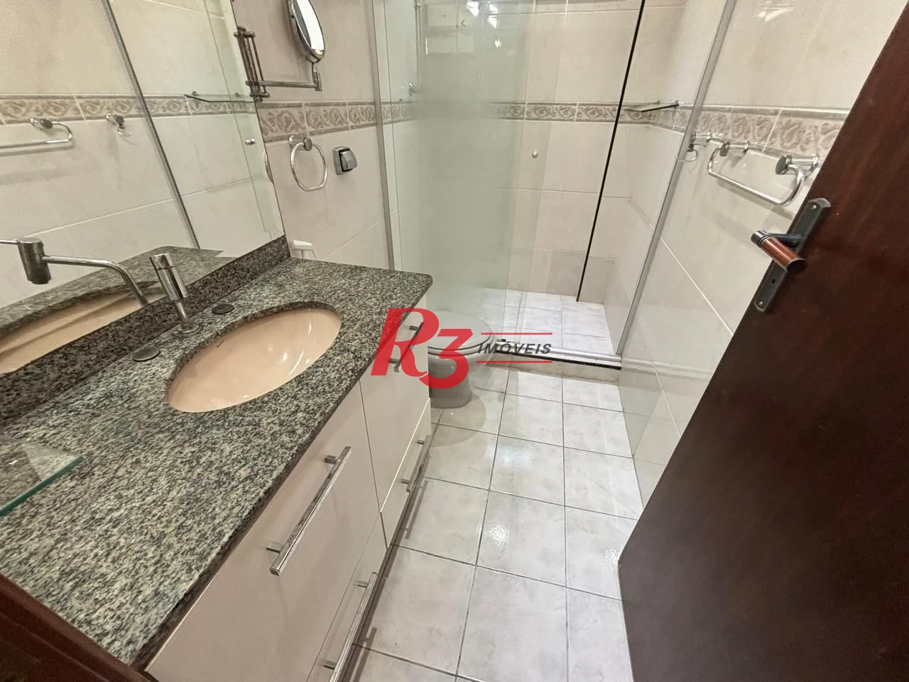 Apartamento com 2 dormitórios para alugar, 107 m² por R$ 6.000,00/mês - Aparecida - Santos/SP