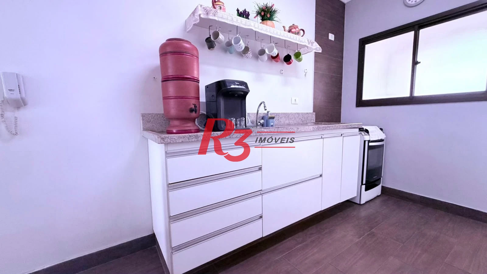 Apartamento com 2 dormitórios para alugar, 99 m² por R$ 6.000,00/mês - Boqueirão - Santos/SP