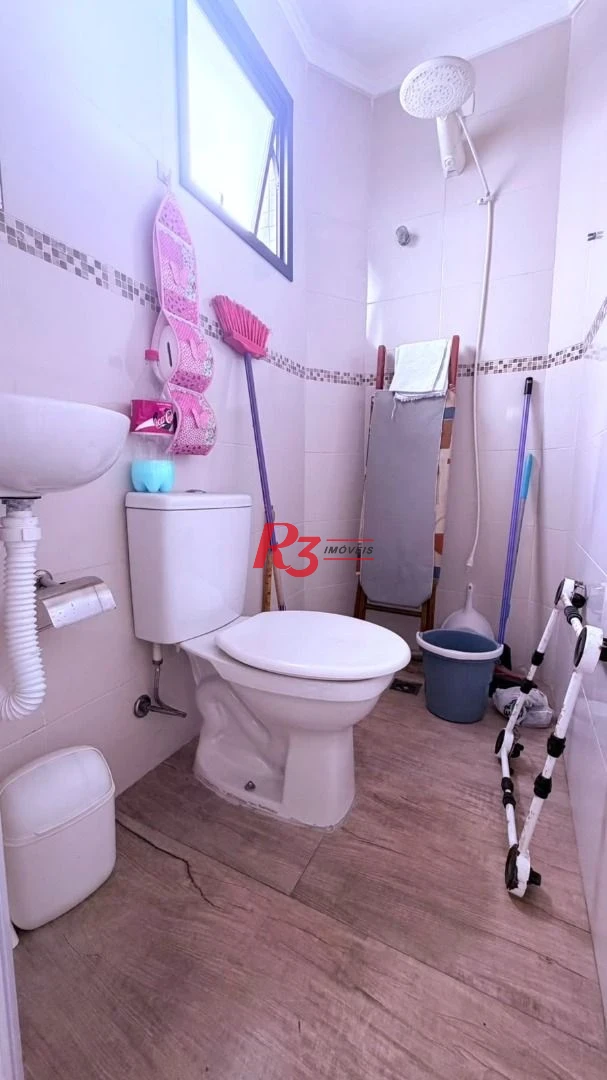 Apartamento com 2 dormitórios para alugar, 99 m² por R$ 6.000,00/mês - Boqueirão - Santos/SP