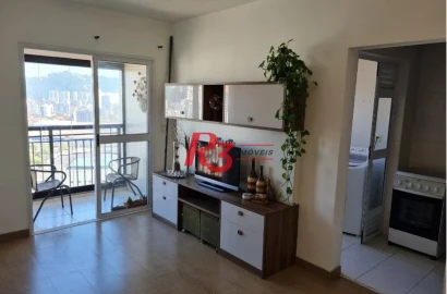 Apartamento com 2 dormitórios à venda, 68 m² por R$ 780.000,00 - Gonzaga - Santos/SP