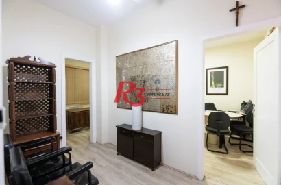 Sala à venda, 70 m² por R$ 330.000,00 - Centro - Santos/SP