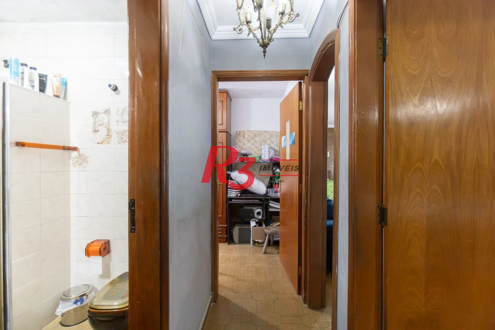 Apartamento com 3 dormitórios à venda, 55 m² por R$ 355.000,00 - Aparecida - Santos/SP