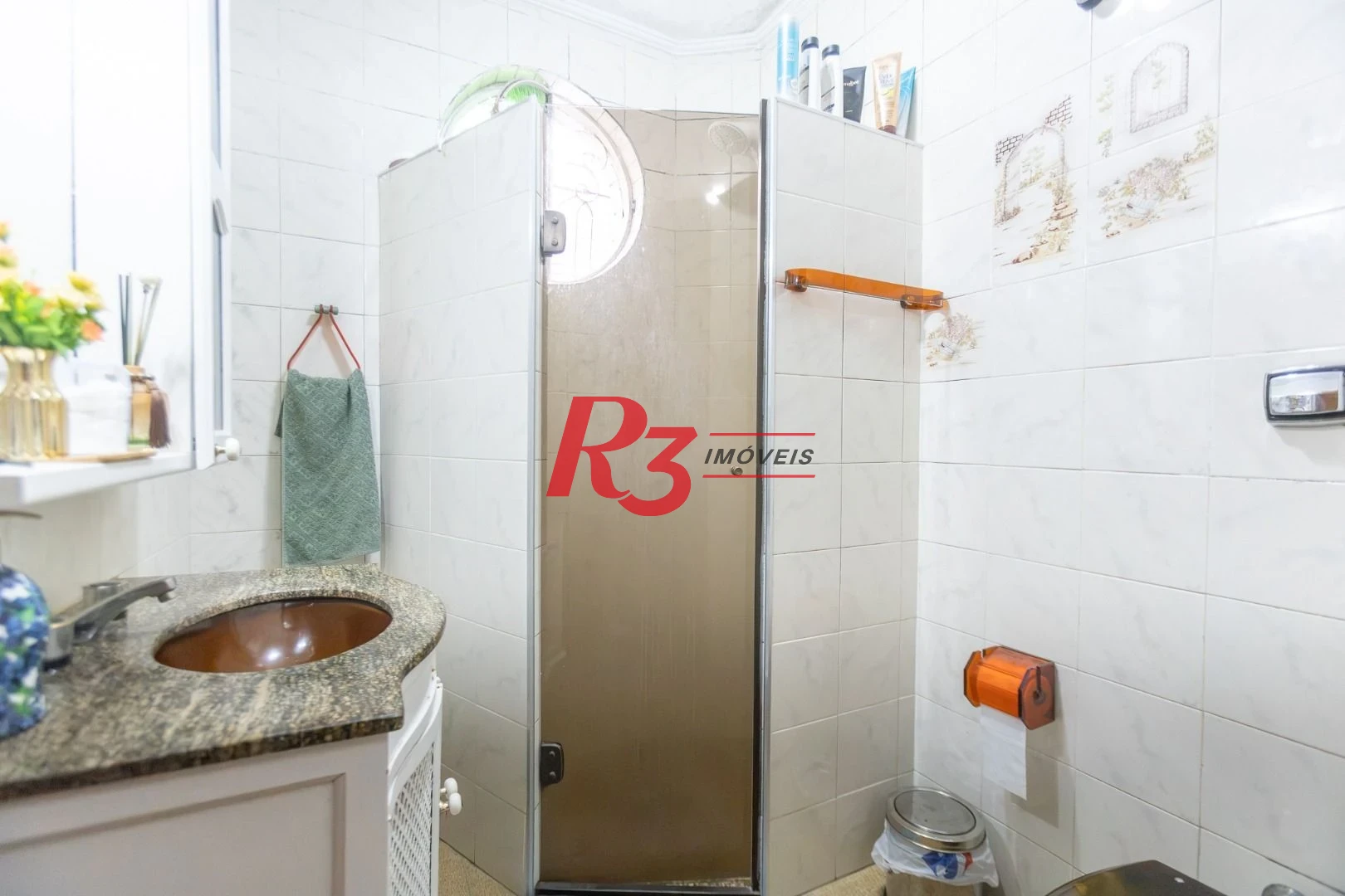 Apartamento com 3 dormitórios à venda, 55 m² por R$ 355.000,00 - Aparecida - Santos/SP