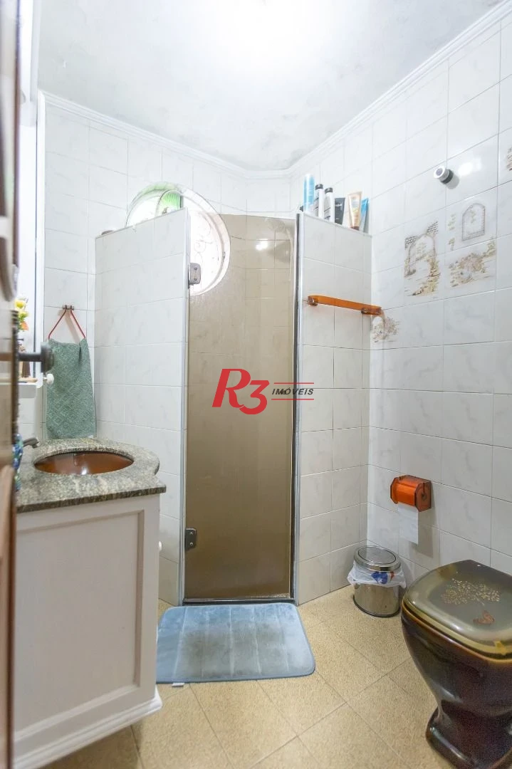 Apartamento com 3 dormitórios à venda, 55 m² por R$ 355.000,00 - Aparecida - Santos/SP