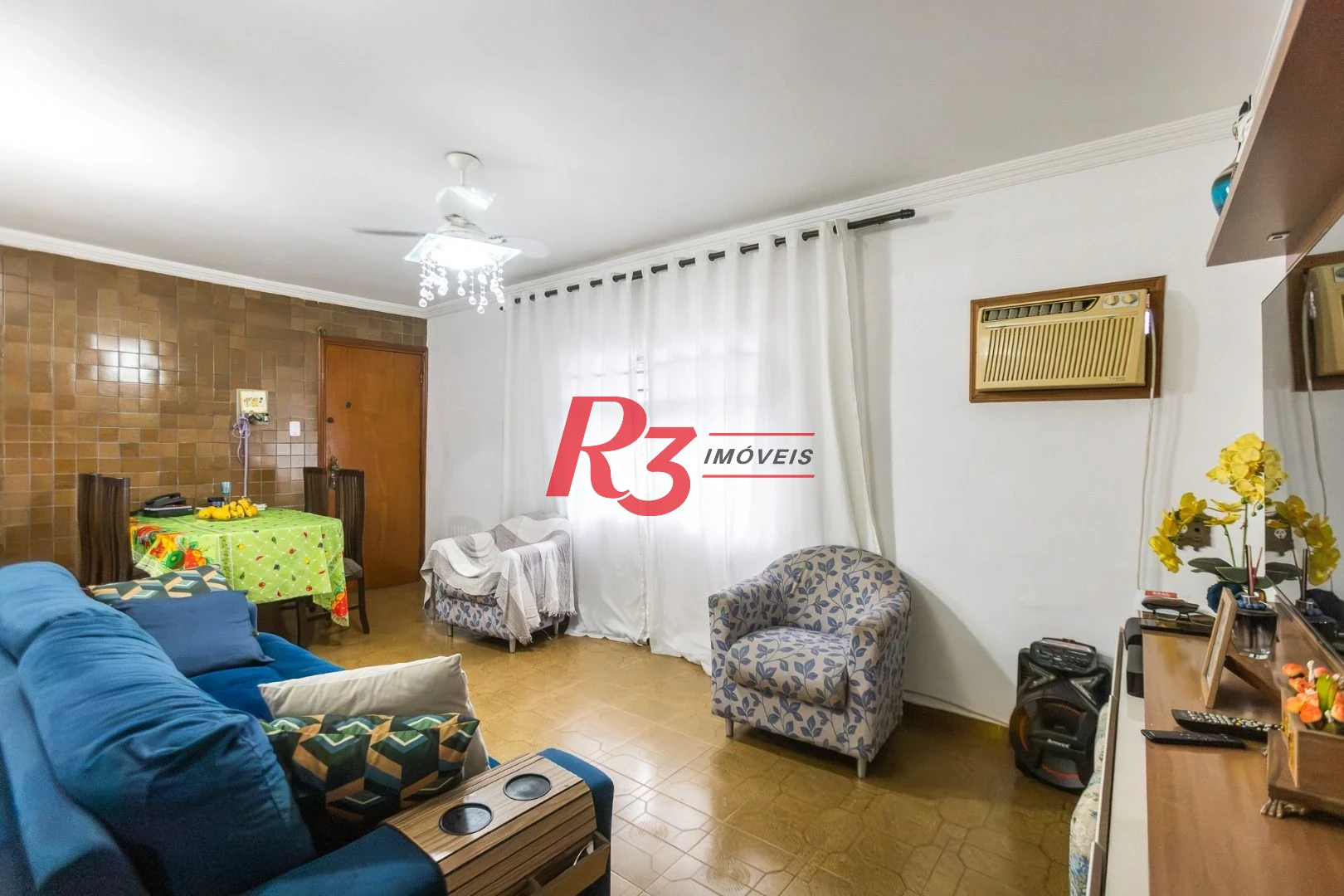 Apartamento com 3 dormitórios à venda, 55 m² por R$ 355.000,00 - Aparecida - Santos/SP