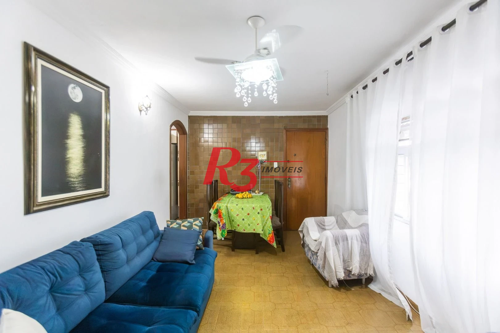 Apartamento com 3 dormitórios à venda, 55 m² por R$ 355.000,00 - Aparecida - Santos/SP