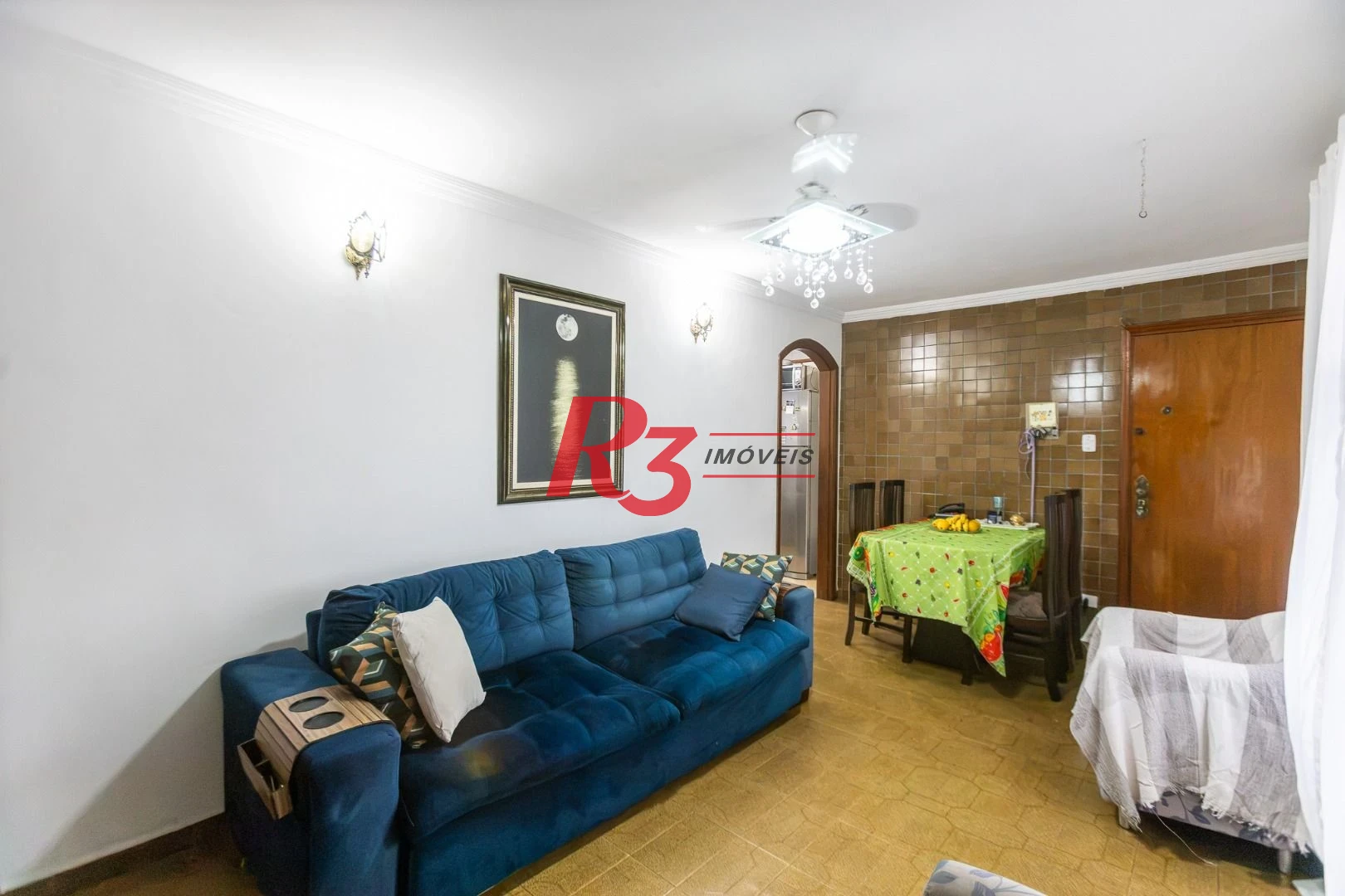 Apartamento com 3 dormitórios à venda, 55 m² por R$ 355.000,00 - Aparecida - Santos/SP
