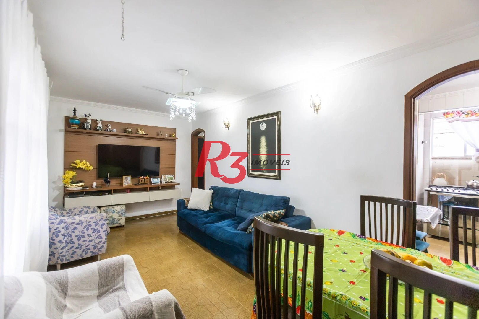 Apartamento com 3 dormitórios à venda, 55 m² por R$ 355.000,00 - Aparecida - Santos/SP