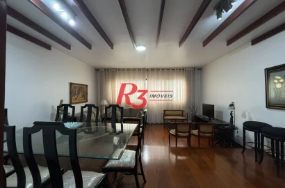 Apartamento com 3 dormitórios à venda, 159 m² por R$ 950.000,00 - Boqueirão - Santos/SP
