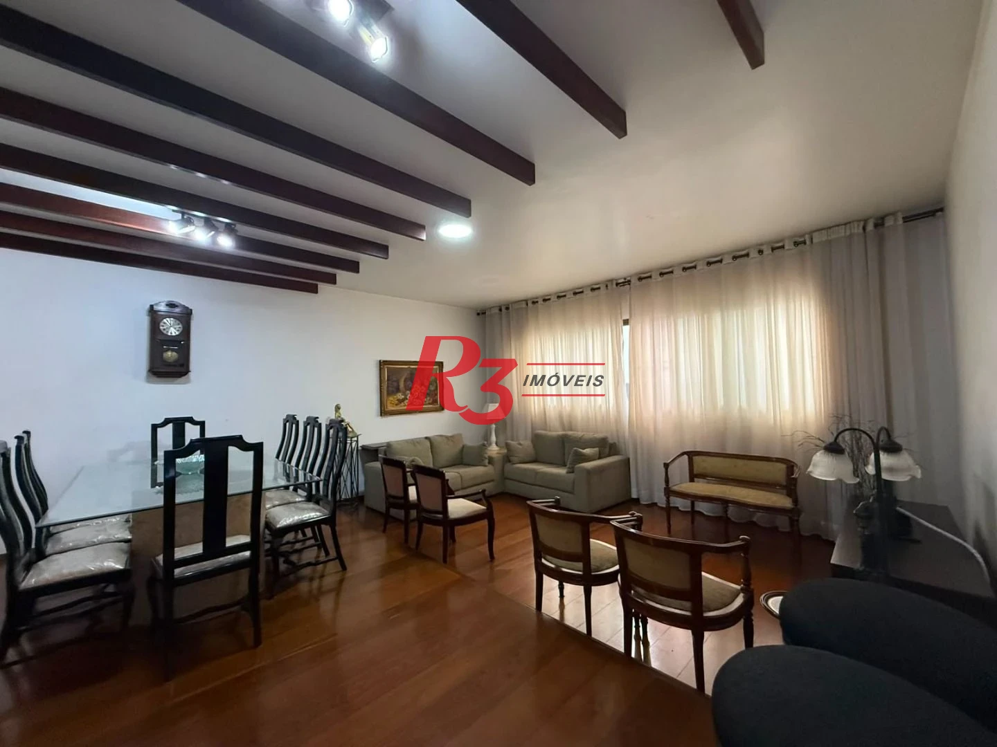 Apartamento com 3 dormitórios à venda, 159 m² por R$ 950.000,00 - Boqueirão - Santos/SP