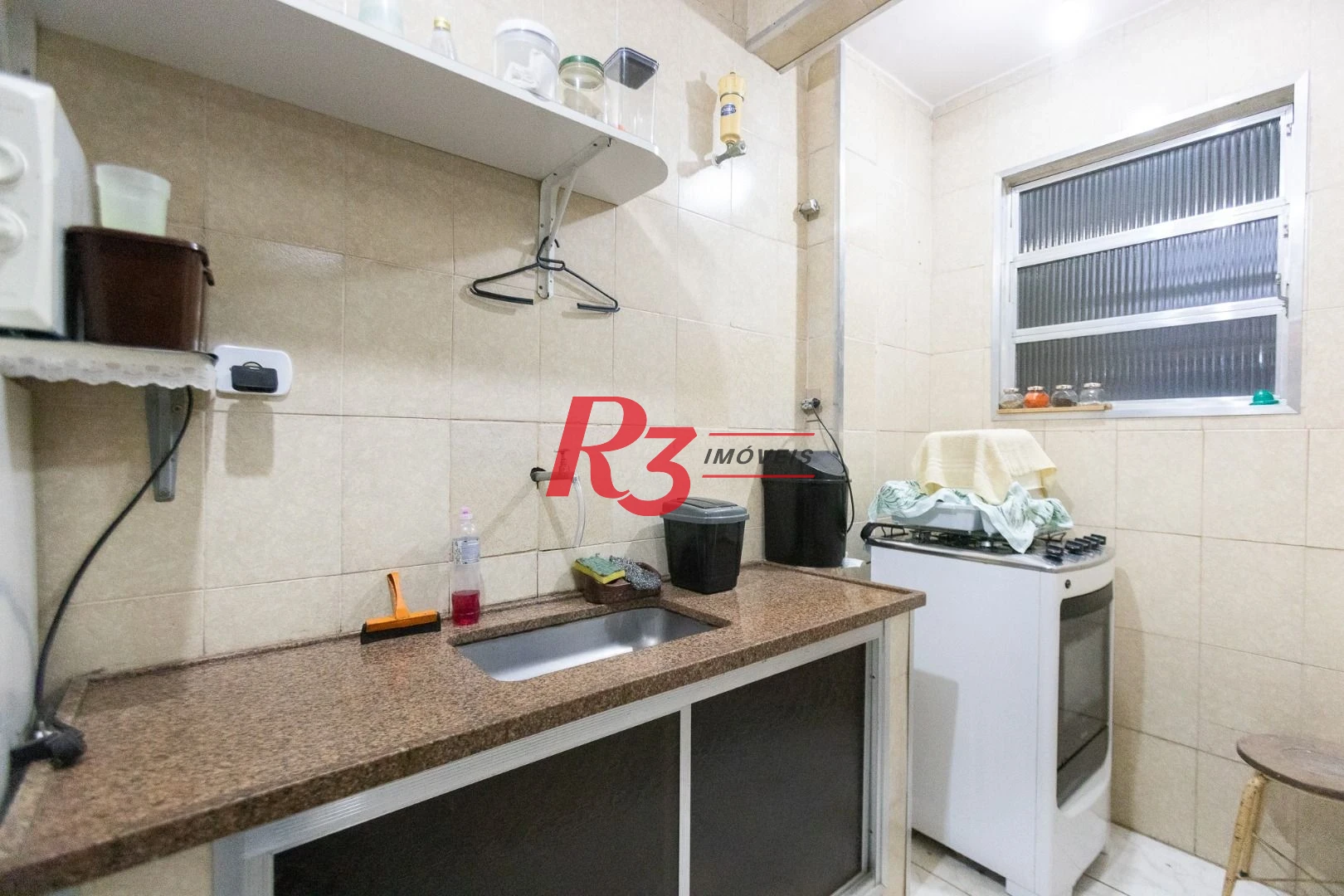 Apartamento com 1 dormitório à venda, 45 m² por R$ 380.000,00 - José Menino - Santos/SP
