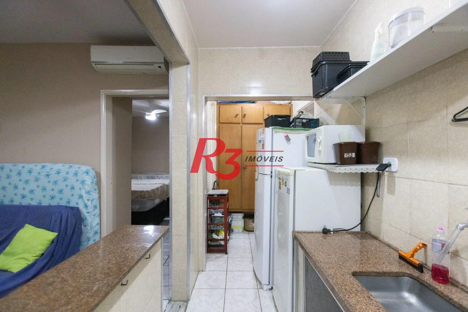 Apartamento com 1 dormitório à venda, 45 m² por R$ 380.000,00 - José Menino - Santos/SP
