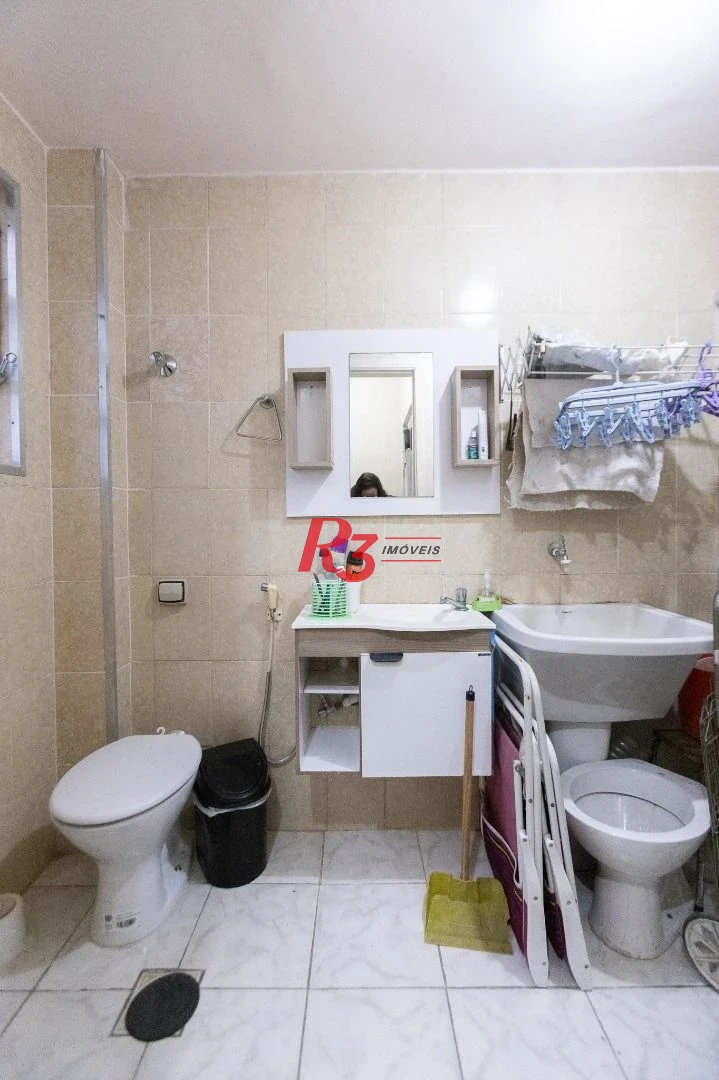 Apartamento com 1 dormitório à venda, 45 m² por R$ 380.000,00 - José Menino - Santos/SP