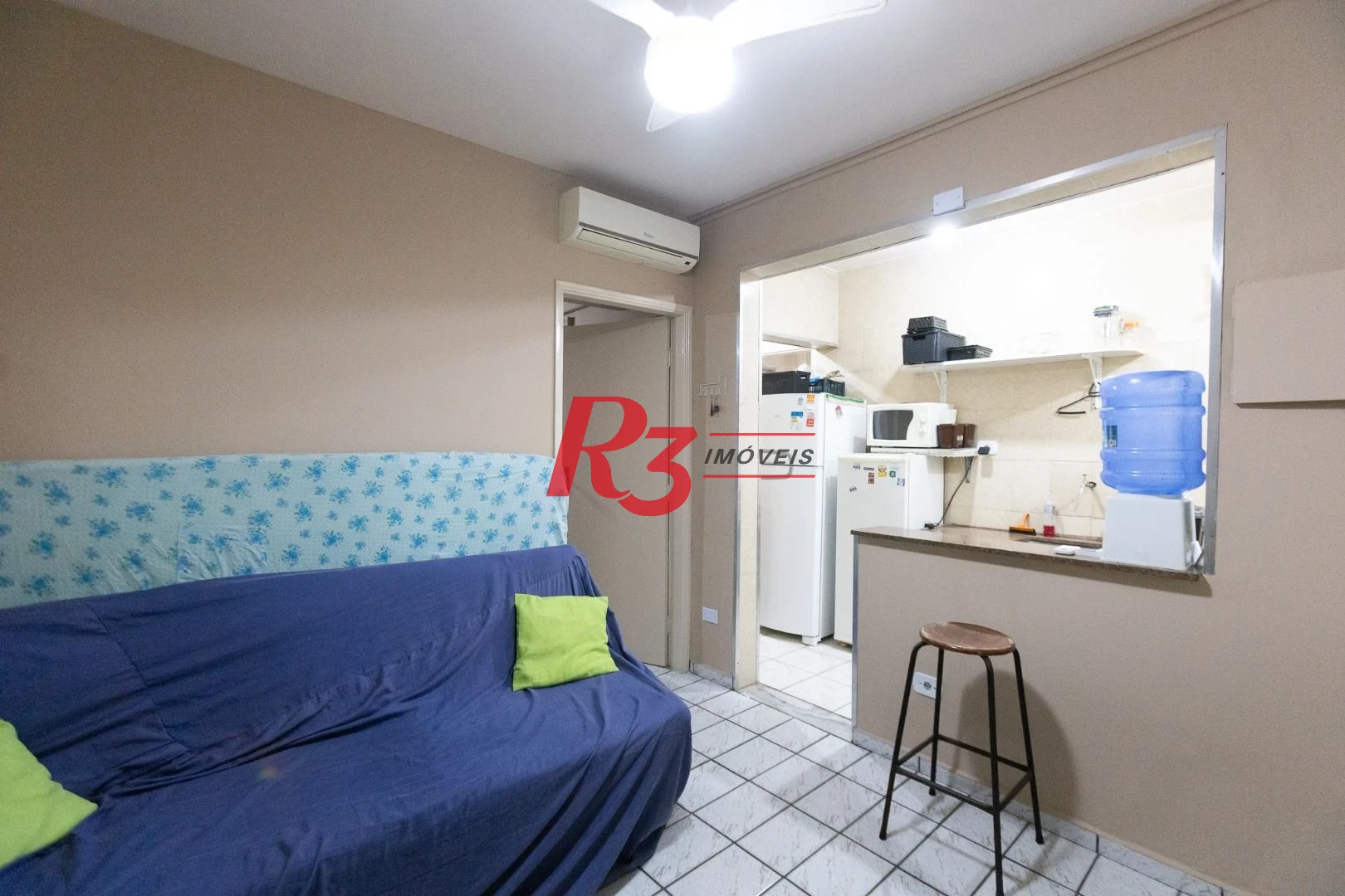 Apartamento com 1 dormitório à venda, 45 m² por R$ 380.000,00 - José Menino - Santos/SP