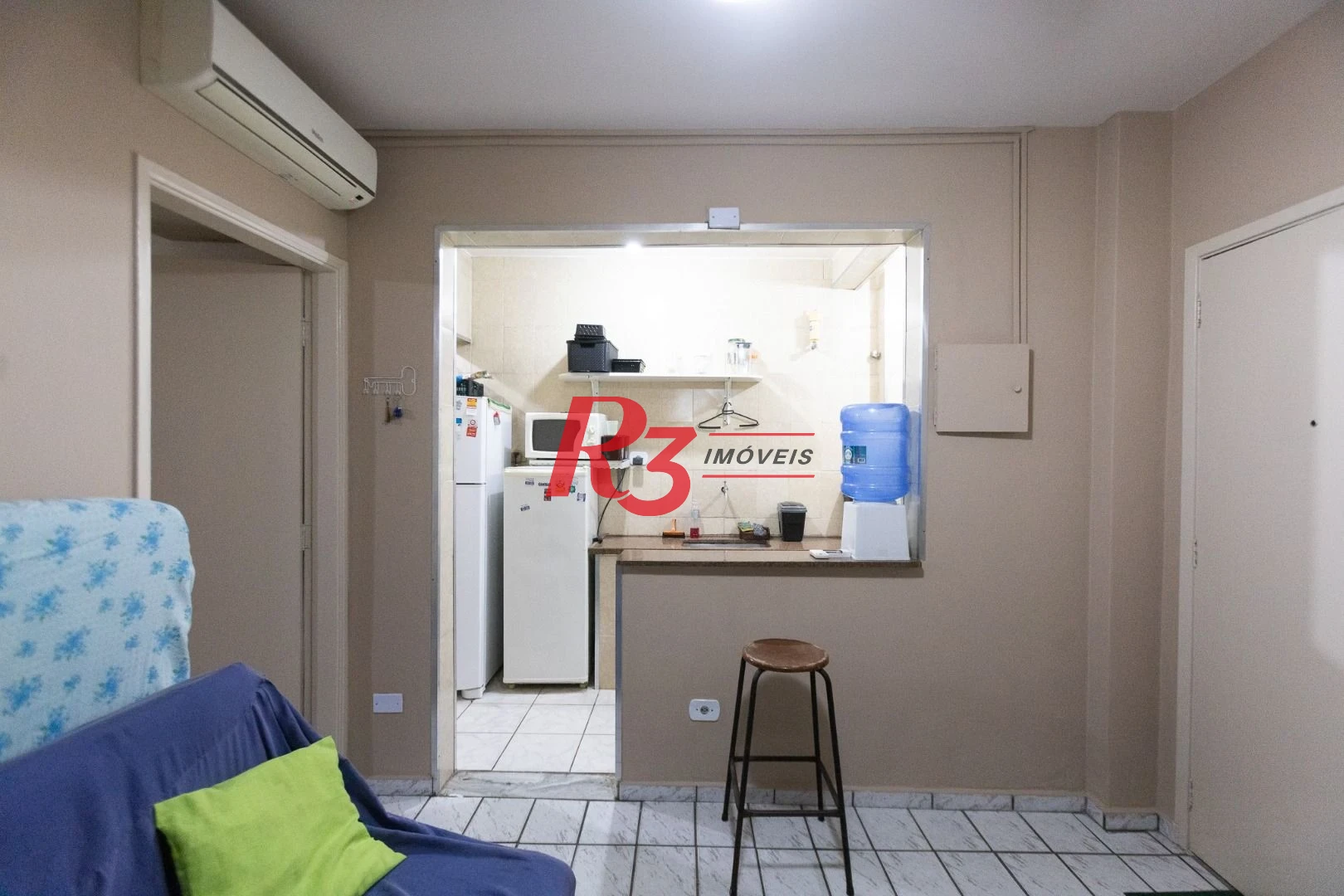 Apartamento com 1 dormitório à venda, 45 m² por R$ 380.000,00 - José Menino - Santos/SP