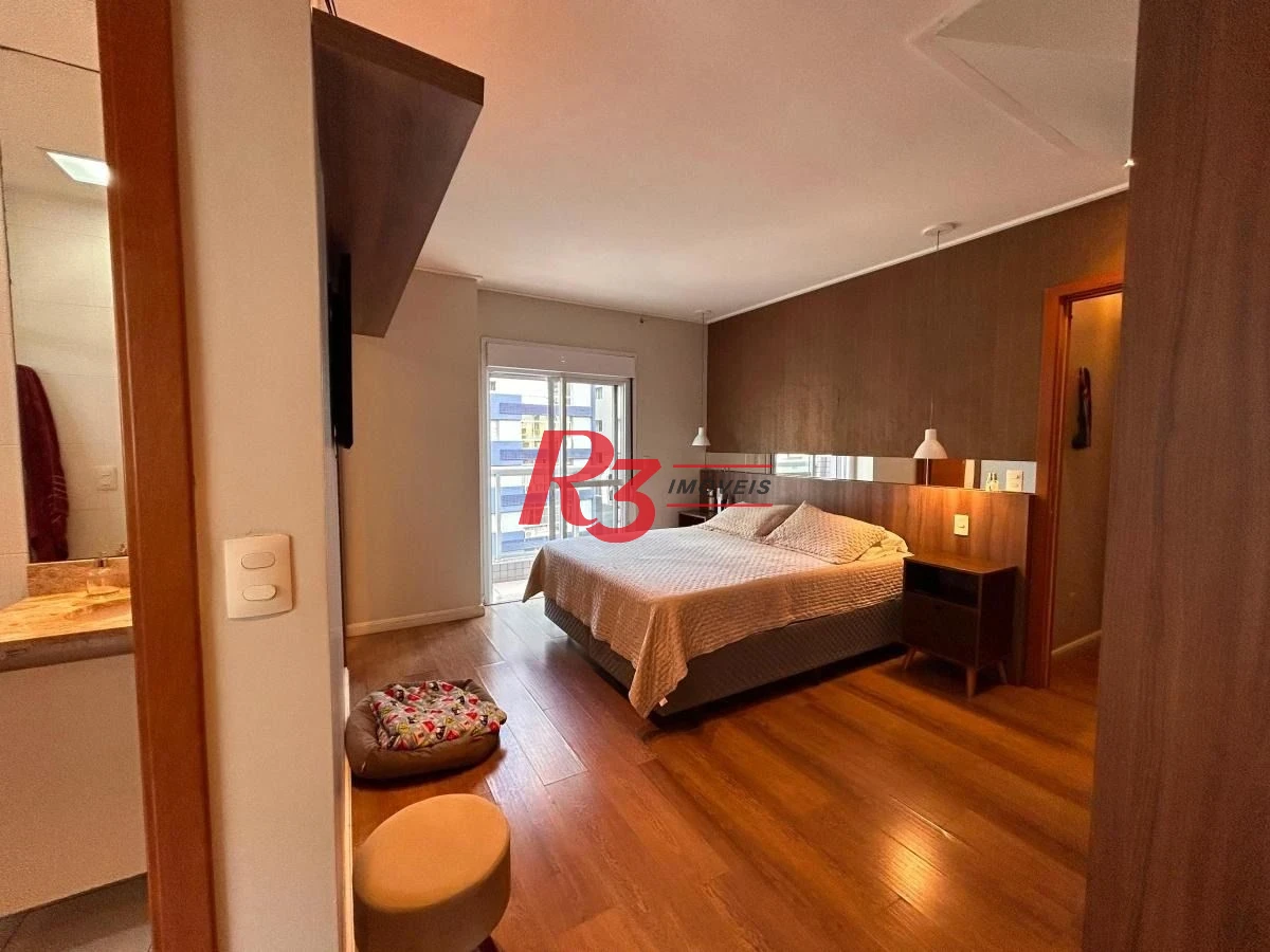 Apartamento Duplex com 2 dormitórios à venda, 100 m² por R$ 1.400.000,00 - Pompéia - Santos/SP