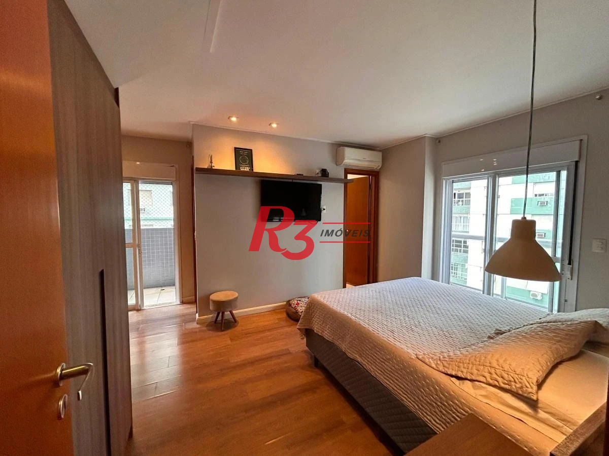 Apartamento Duplex com 2 dormitórios à venda, 100 m² por R$ 1.400.000,00 - Pompéia - Santos/SP