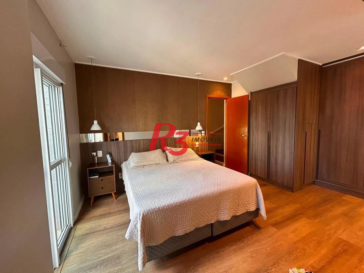 Apartamento Duplex com 2 dormitórios à venda, 100 m² por R$ 1.400.000,00 - Pompéia - Santos/SP