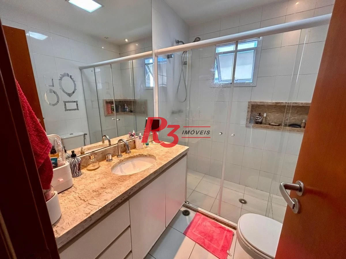 Apartamento Duplex com 2 dormitórios à venda, 100 m² por R$ 1.400.000,00 - Pompéia - Santos/SP