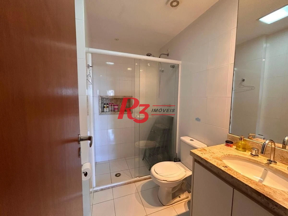 Apartamento Duplex com 2 dormitórios à venda, 100 m² por R$ 1.400.000,00 - Pompéia - Santos/SP