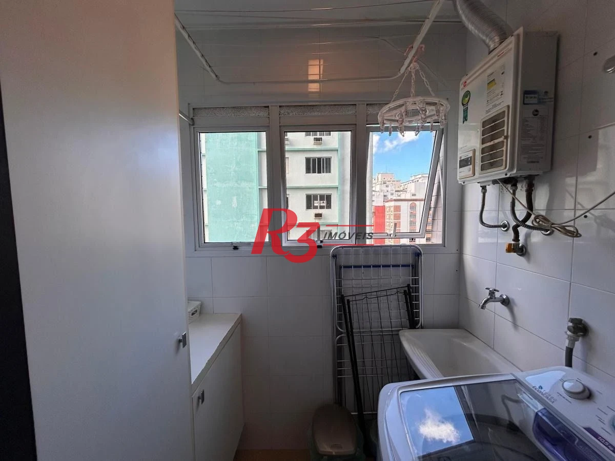 Apartamento Duplex com 2 dormitórios à venda, 100 m² por R$ 1.400.000,00 - Pompéia - Santos/SP